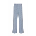 PAROSH D233006 BLINK 011 LINEN LIGHT BLUE PANTS