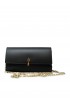 CHRISTIAN LOUBOUTIN 1265040 CM6S BLACK NAPPA BETTINA WALLET ON A CHAIN