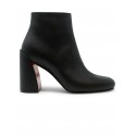 CHRISTIAN LOUBOUTIN 3250799 BK01 BLACK LEATHER JANE BOOTY 85 ANKLE BOOTS