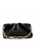 CHRISTIAN LOUBOUTIN 1265023 BK01 BLACK NAPPA EVA SHOULDER SMALL BAG