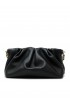 CHRISTIAN LOUBOUTIN 1265023 BK01 BLACK NAPPA EVA SHOULDER SMALL BAG