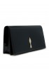 CHRISTIAN LOUBOUTIN 1265080 CM6S BLACK PATENT BETTINA CLUTCH BAG