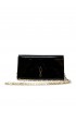 CHRISTIAN LOUBOUTIN 1265080 CM6S BLACK PATENT BETTINA CLUTCH BAG