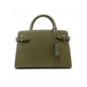 LE TANNEUR TEMI1614V16 GREEN LEATHER M HANDBAG, product code TEMI1614V16