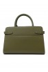 LE TANNEUR TEMI1614V16 GREEN LEATHER M HANDBAG, product code TEMI1614V16