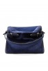 LE TANNEUR TEMI1671Q82 BLUE DENIM EFFECT LARGE SHOULDER BAG