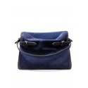 LE TANNEUR TEMI1671Q82 BLUE DENIM EFFECT LARGE SHOULDER BAG