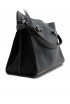 LE TANNEUR TEMI1690N01 BLACK MAXI SHOULDER BAG