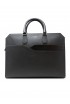 LE TANNEUR TGST4000N01 BLACK LEATHER CROSS BRIEFCASE