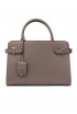 LE TANNEUR TEMI1614S12 GRAY LEATHER M HANDBAG