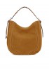 LE TANNEUR TNGI1410G05 TAN LEATHER SUEDE HOBO M BAG