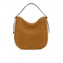 LE TANNEUR TNGI1410G05 TAN LEATHER SUEDE HOBO M BAG