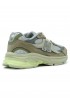 NEW BALANCE U20101AH GRAY LEATHER SYNTHETIC MESH SNEAKER
