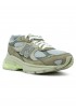 NEW BALANCE U20101AH GRAY LEATHER SYNTHETIC MESH SNEAKER