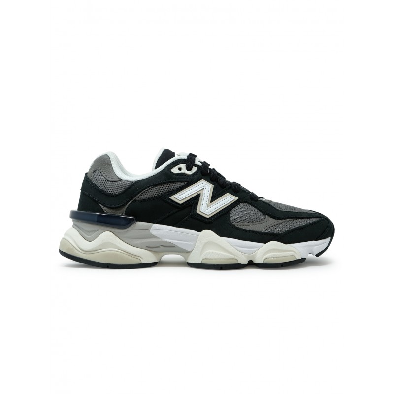 NEW BALANCE U9060510 BLACK NUBUCK MESH SNEAKER