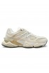 NEW BALANCE U9060WHT OFF WHITE LEATHER/FABRIC SNEAKER