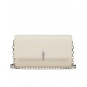 CHRISTIAN LOUBOUTIN 1265040 W707 SUZURAN NAPPA BETTINA WALLET ON A CHAIN