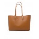 CHRISTIAN LOUBOUTIN 1255045 CM6T CALF LEATHER CABATA SOFT SMALL BAG