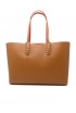 CHRISTIAN LOUBOUTIN 1255045 CM6T CALF LEATHER CABATA SOFT SMALL BAG
