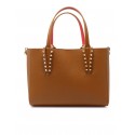 CHRISTIAN LOUBOUTIN 3255086 CM6T TAN LEATHER CABATA SOFT E/W MINI CALF EMPIRE BA