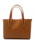 CHRISTIAN LOUBOUTIN 3255086 CM6T TAN LEATHER CABATA SOFT E/W MINI CALF EMPIRE BA