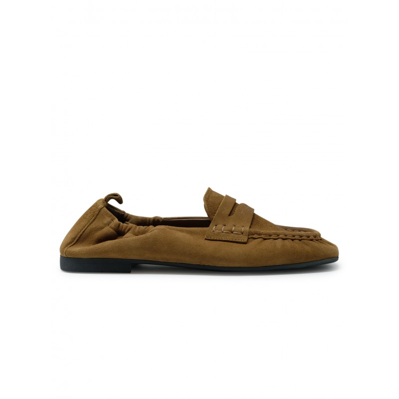 COPENHAGEN S6CPH885 BROWN SUEDE LOAFERS