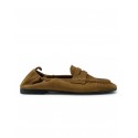 COPENHAGEN S6CPH885 BROWN SUEDE LOAFERS