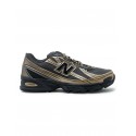 NEW BALANCE U740BD2 BLACK SYNTHETIC MESH SNEAKER