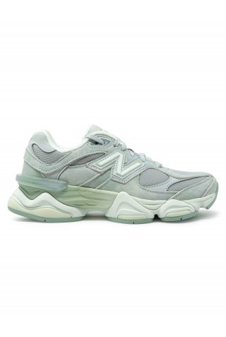NEW BALANCE U90608Z4 GREEN NUBUCK MESH SNEAKER