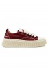 RHUN 2020 BURGUNDY CANVAS SNEAKERS