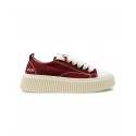 RHUN 2020 BURGUNDY CANVAS SNEAKERS