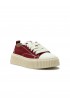 RHUN 2020 BURGUNDY CANVAS SNEAKERS