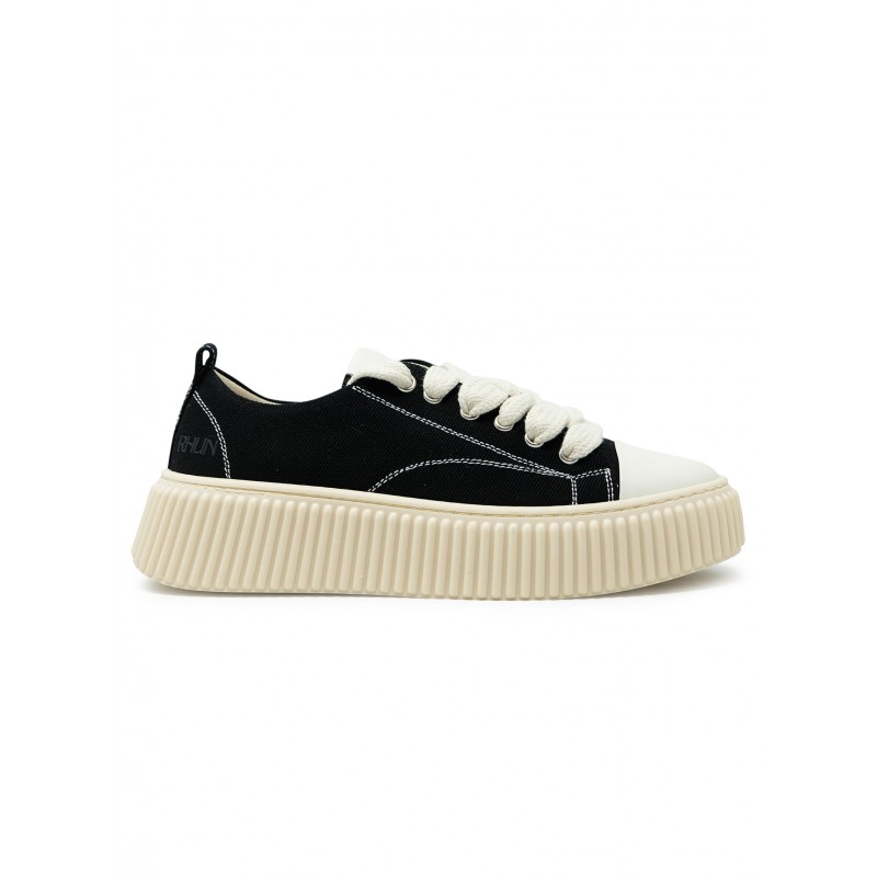 RHUN 2020 BLACK CANVAS SNEAKERS