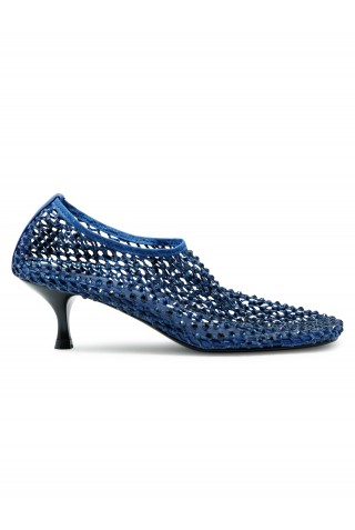ELENA IACHI R14 OCEAN LEATHER/GLITTER SHOES