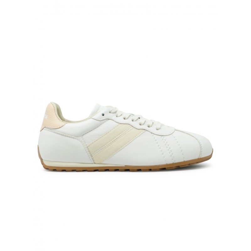 WOOLRICH WFW261.540.2K0 SETA OFF WHITE LEATHER SNEAKERS