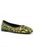 ANTONIO BARBATO 6609 GREEN PAILLETTES BALLERINA FLAT SHOES
