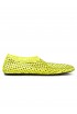 ELENA IACHI R11 LIME LEATHER/GLITTER SHOES