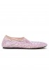 ELENA IACHI R11 PINK LEATHER/GLITTER SHOES