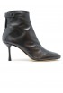 FRANCESCO RUSSO R1B830 N208 BLACK LEATHER BOOTIE