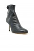 FRANCESCO RUSSO R1B830 N208 BLACK LEATHER BOOTIE