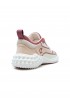 CHRISTIAN LOUBOUTIN 1260606 9119 MARA FLAT VERSION PALACY NAPPA MESH X CROSS SNEAKERS