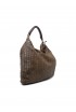 REPTILE'S HOUSE H354V54649 DARK CORDA LEATHER HANDBAG