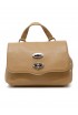 ZANELLATO 068010-0050000-Z0294 BROWN CANTUCCI POSTINA DAILY GIORNO BABY LEATHER HANDBAG