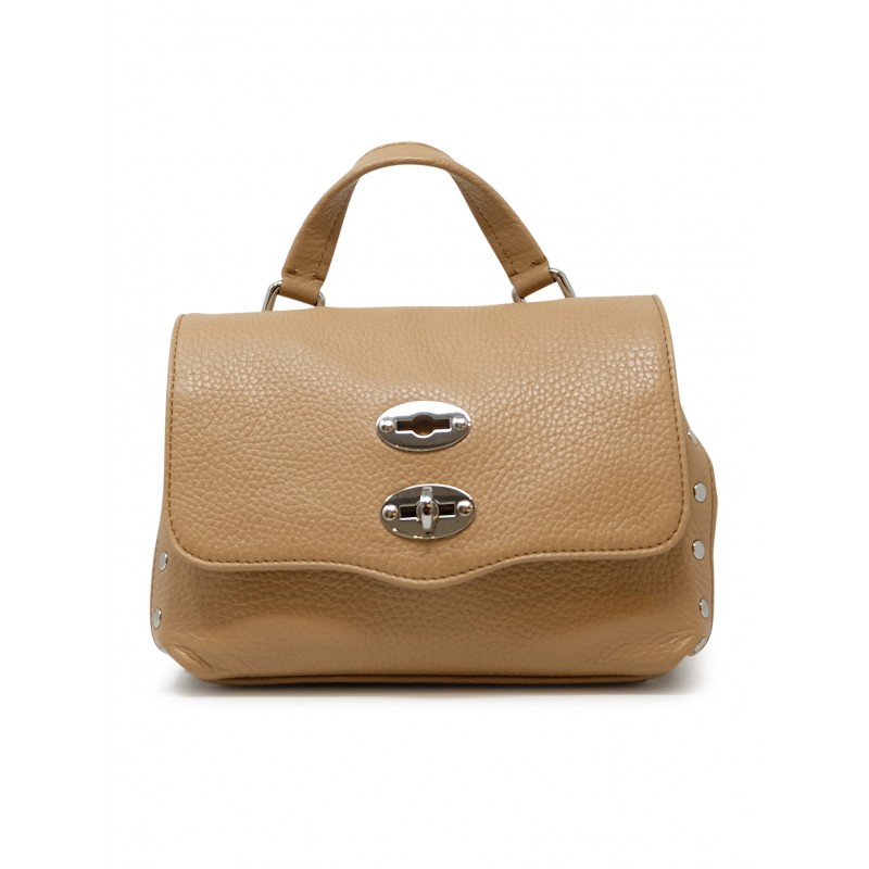 ZANELLATO 068010-0040000-Z0294 POSTINA DAILY BROWN CANTUCCI LEATHER BABY BAG