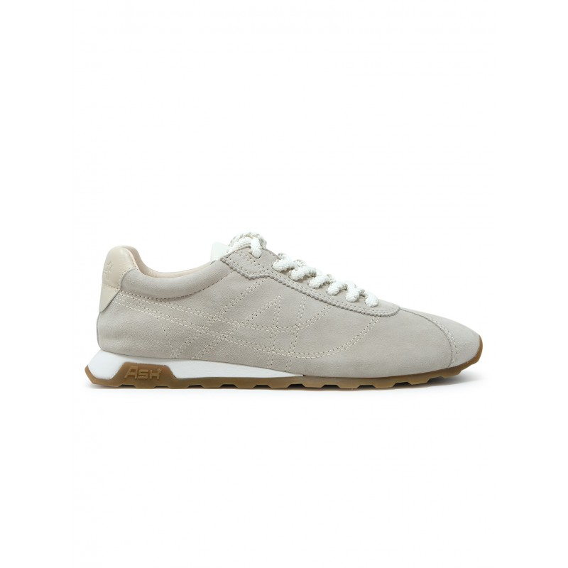 ASH S26-KILLBILL01 CACHEMERE VAPOUR WHITE SUEDE SNEAKERS