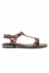 ASH S26-PODIUM MARSALA LEATHER SANDAL