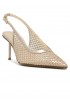 SERGIO LEVANTESI GRETA6 BRONZE LEATHER PUMPS