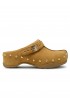 SCHOLL F32299 1175 360 COGNAC SUEDE PESCURA PHOEBE SANDALS