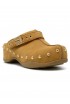 SCHOLL F32299 1175 360 COGNAC SUEDE PESCURA PHOEBE SANDALS