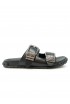 ASH S26-TWISTER01 BLACK LEATHER SANDAL